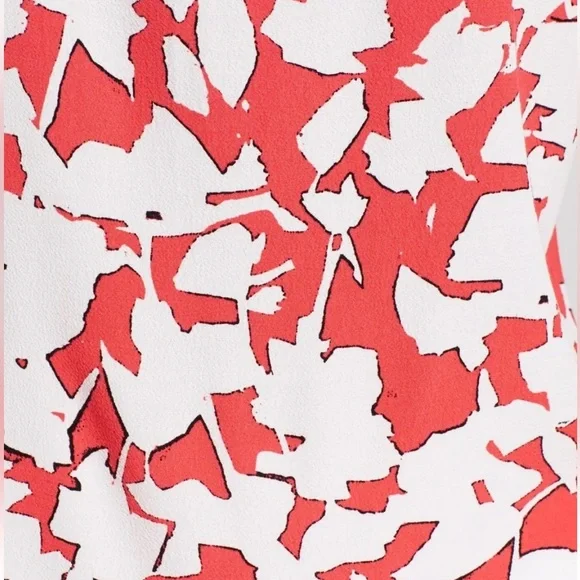 Kate Spade Cap Sleeve Print Top - Picture 8 of 12